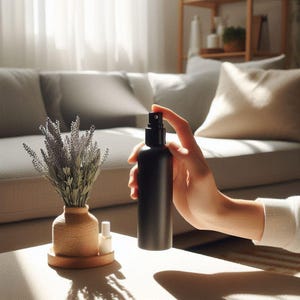 Herbal Room & Linen Spray: Sage, Lavender, Lemongrass Aromatherapy Mist