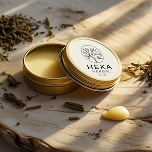 Blooming Skin Balm | Herbal Healing Salve for Glowing, Nourished Skin | Natural Moisturizer for Dry, Sensitive Skin