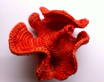 Hyperbolic Sculpture - crocheted