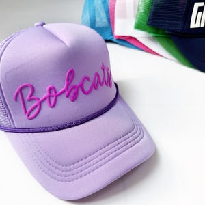 Custom 3D PUFF Foam Trucker Hat, Custom hat, Personalized Foam Hat, Unisex Foam Trucker Hat, Party Trucker hats,Baseball Cap, High Crown Hat