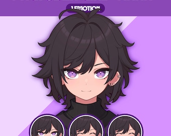 Cute PNGTuber Model | Girl PNGTuber Premade Model | VeadoTube Model | Cute PNG Tuber Model, Vtuber Model, Reactive PNG, GIFTuber, F24 Hana