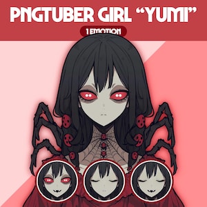 Cute PNGTuber Model | Girl PNGTuber Premade Model | VeadoTube Model | Cute PNG Tuber Model, Vtuber Model, Reactive PNG, GIFTuber, F03 Yumi