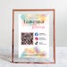 Editable QR Code Sticker Scan to Leave A Review Google Review Sign ...