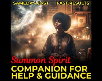 INVITA uno SPIRITO COMPAGNO / Amico Astrale / Guida Spirituale / Alleato Energetico / Entità Protettiva / Guardiano Magico