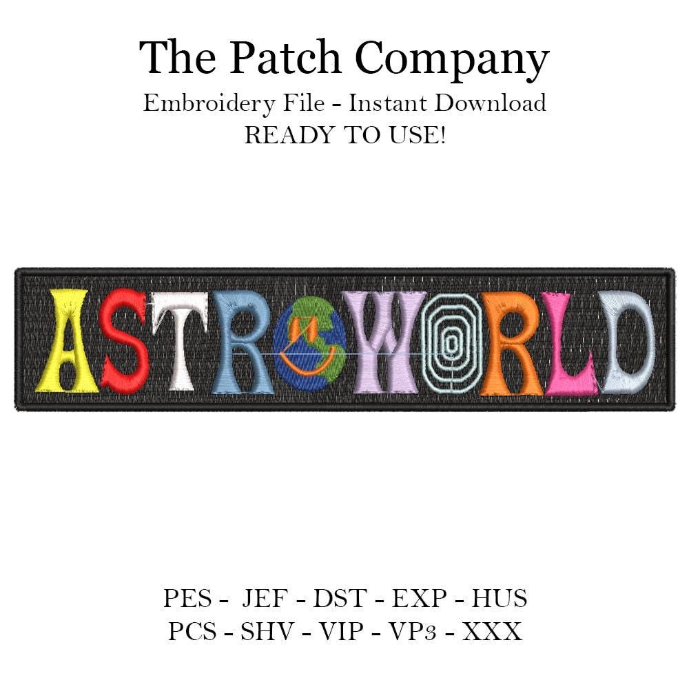 Astroworld Sicko Mode Puke Emoji Iron On Patch | 2.5" X 3" Embroidered | For Jackets, Hats, Backpacks - View #7