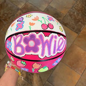 Custom Basketball Handpainted