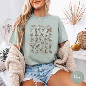 Birds of North America tshirt | Bird lovers t-shirt | Bird watcher shirt | Bird club | Bird shirt | Birdwatchers gift | Ornithologist