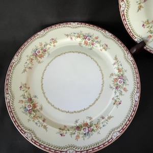 Set of 4 - 1952 Vintage Noritake Nippon Toki Kaisha Dinner Plates