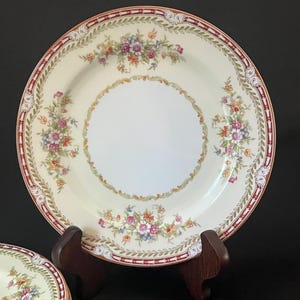 Set of 4 - 1952 Vintage Noritake Nippon Toki Kaisha Salad/Dessert Plates