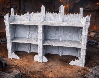 Modular Space Orc Themed Diorama - 176 Pieces