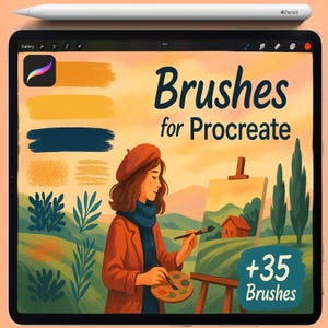 35+ Pencil Procreate Brushes, gouache Procreate, Sketch Procreate, chalk Procreate Soft Sketch Brush Set, Procreate Pencil, Procreate Bundle