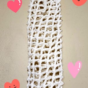 Crochet Grocery Bag Holder ||