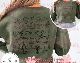 Meet me at the pumpkin patch - PNG