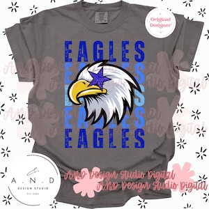 Eagles PNG - Blue
