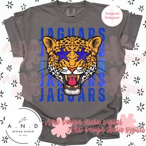 Jaguare PNG - Blau