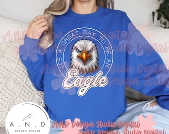 Eagle- It's A Great Day PNG