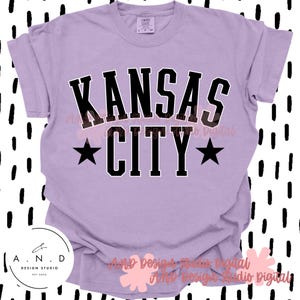 KANSAS CITY- black PNG