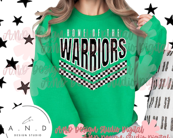 Warriors Checkered PNG