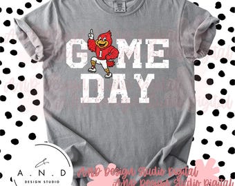 GAME DAY Cardinal PNG
