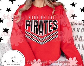 Pirates Checkered PNG