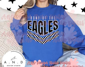 Eagles Checkered PNG