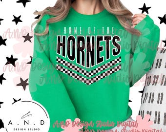 Hornets Checkered PNG