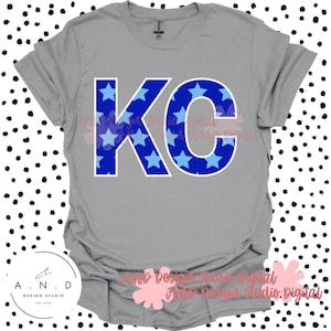 KC Stars- royal blue/powder blue PNG