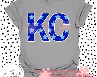 KC Stars- royal blue/powder blue PNG