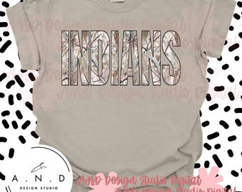 Indians Camo PNG