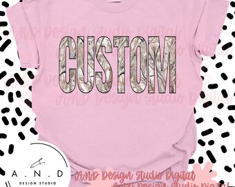 CUSTOM Mascot Camo PNG