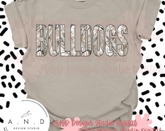 Bulldogs Camo PNG