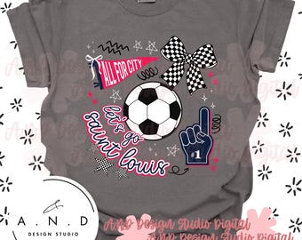 Saint Louis Soccer Doodle PNG