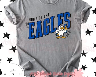 Eagles Wave PNG - Blue