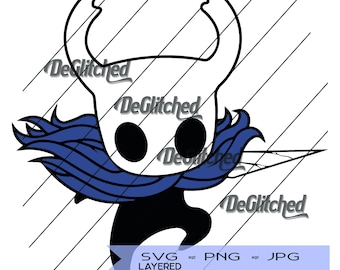 Hollow Knight - The Knight - SVG - PNG - Cut files -
