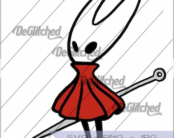Hollow Knight - Hornet - SVG - PNG - Cut files -
