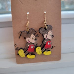 Mickey Mouse Earrings