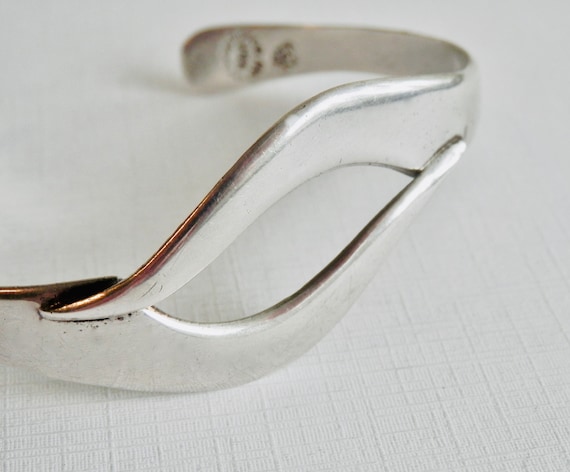 Mexican Bracelet, Sterling Silver Cuff Bracelet, … - image 2