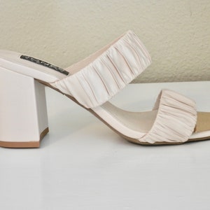 Cream dressy shop sandals