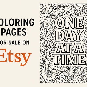 Motivational Coloring Pages | Inspirational Quotes, Printable Posters, Mindfulness-PDF PRINTABLE