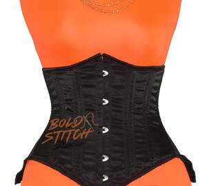 Laroal 3 Busks Pour Corset - Supports En Acier Inoxydable, 5 Boutons, 28 Cm, Pour Corset, Bustier, Robe, Couture, Renfort Structurel