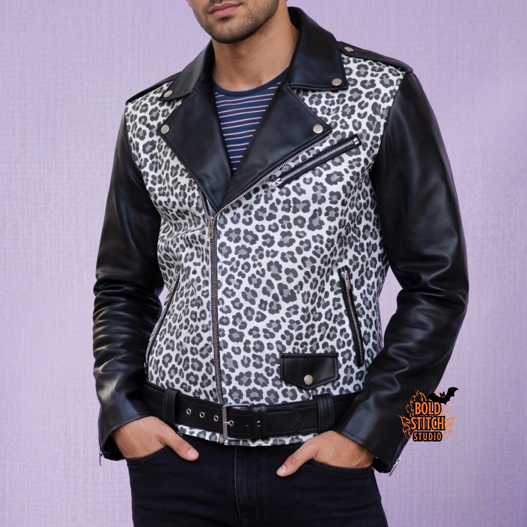明日取下げ blackmeans Leopard Riders Jacket blackmeans Leopard Riders Jacketの通販｜bdayafh.com