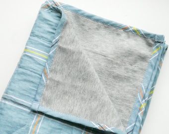 EMF Protection Travel Blanket – Wireless Signal Shielding Faraday Throw – Gift for Pregnant Women, Ideal for Use in Electric Cars & Planes
