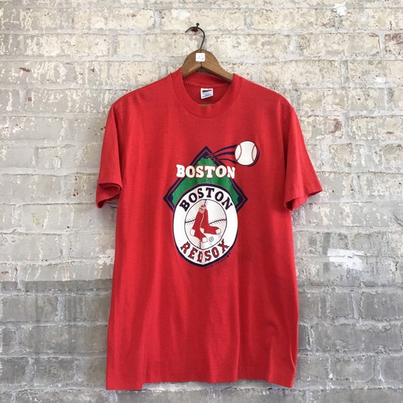 vintage red sox t shirt