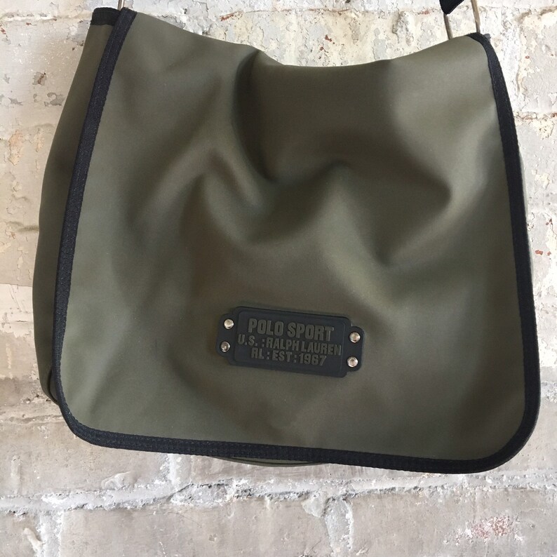 ralph lauren green purse