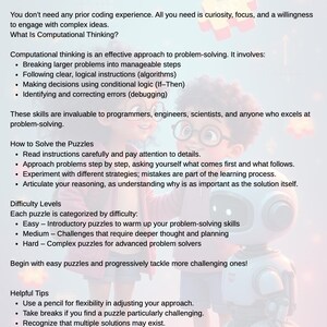Think Like a Coder – Logic & Algorithm Puzzles for Kids (Ages 8–12) image 3