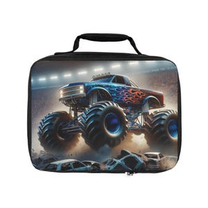 Monstertruck Lunch Bag - Lustige Lunchbox für Kinder, Schule, Picknick, Geschenke, besondere Anlässe