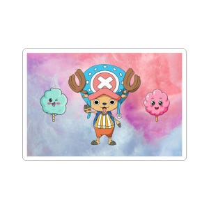 Cute Chopper, Kiss Cut Stickers, One Piece Sticker, Tony Tony Chopper, Phone Case Sticker, Water Bottle Sticker, Laptop Sticker