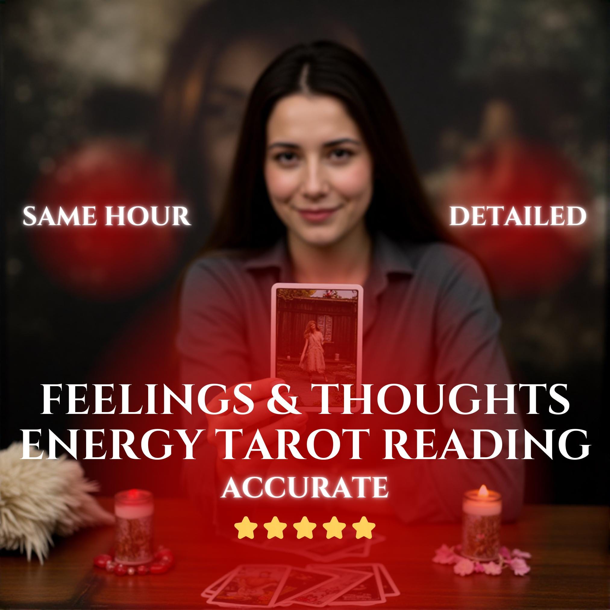 Genaue Gedanken, genaue Gefühle, Tarot-Lesung, Detaillierte Tarot-Lesung, Psychische Legung, Same Hour Legung, Ehrliche Tarot-Lesung, Tarotkarten