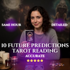 10 toekomstvoorspellingen Tarotlezen, gedetailleerde tarotlezen, paranormaal lezen, lezen op hetzelfde uur, eerlijke tarotlezen, tarotkaarten lezen