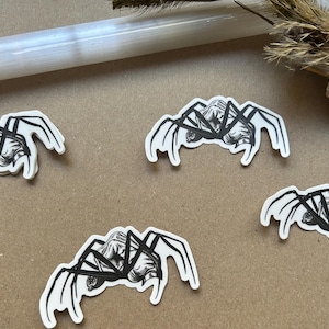 Creepy Hand Spider Sticker